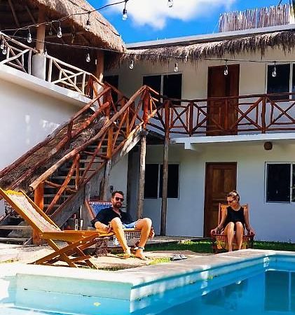 Hotel Xa'An Bacalar Bagian luar foto